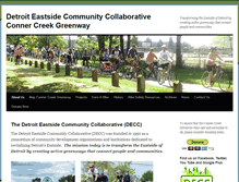 Tablet Screenshot of connercreekgreenway.org